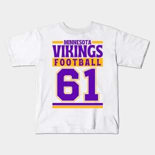 Minnesota Vikings 1961 American Football Edition 3 Kids T-Shirt